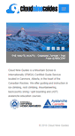 Mobile Screenshot of cloudnineguides.com